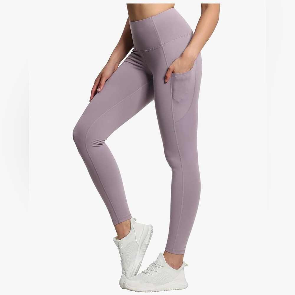 Lavender High-Waisted Leggings